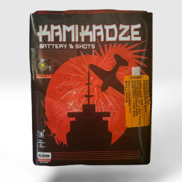 KAMIKADZE 16/25 mm - Batterie mit 16 Schüssen
