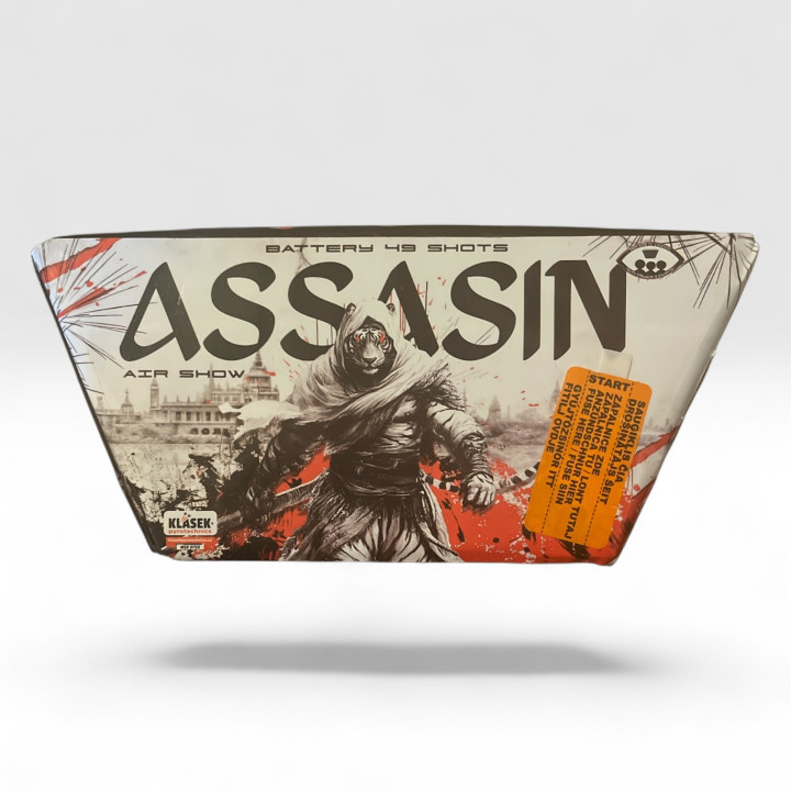 ASSASSIN AIR SHOW - Batterie mit 49 Schuss F2