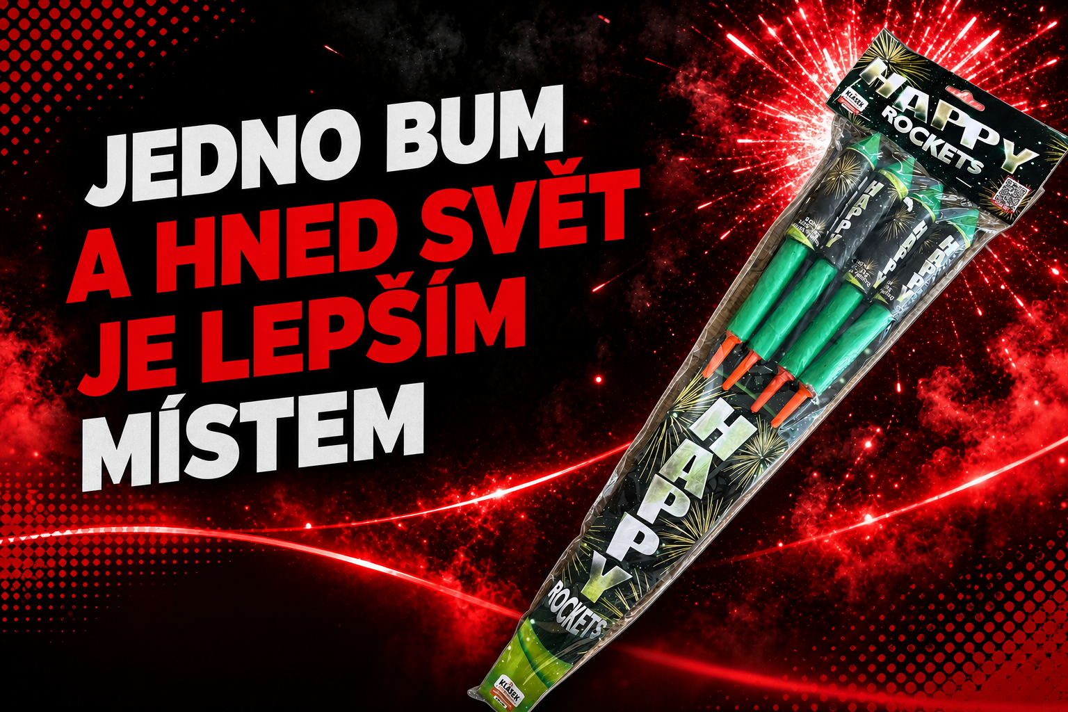 Jedno bum a hned svět je lepším místem
